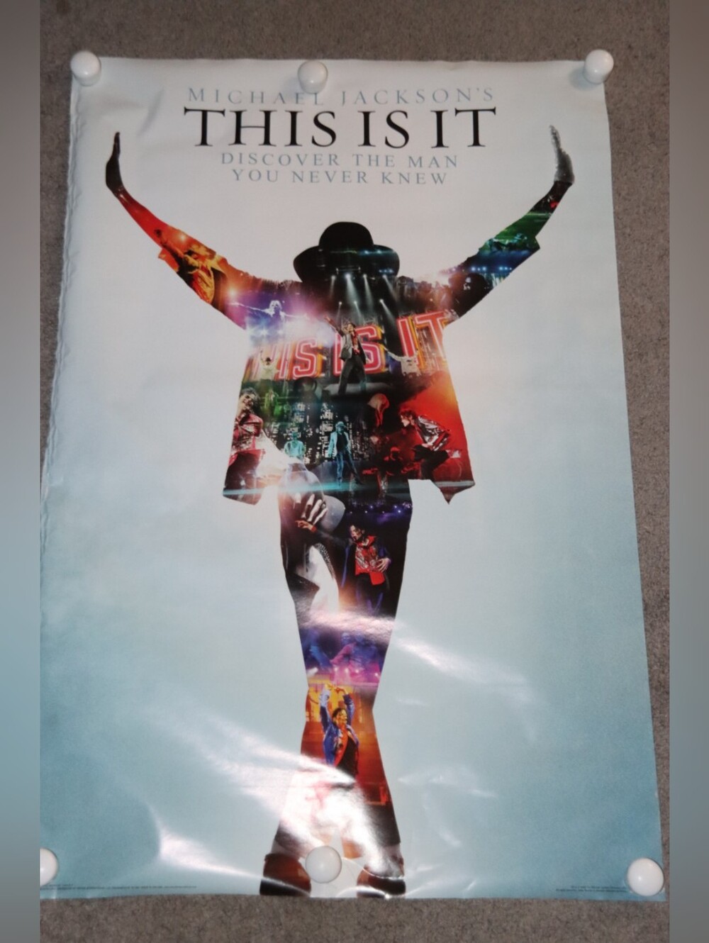 Micheal Jackson This Is It Poster 34"×22"